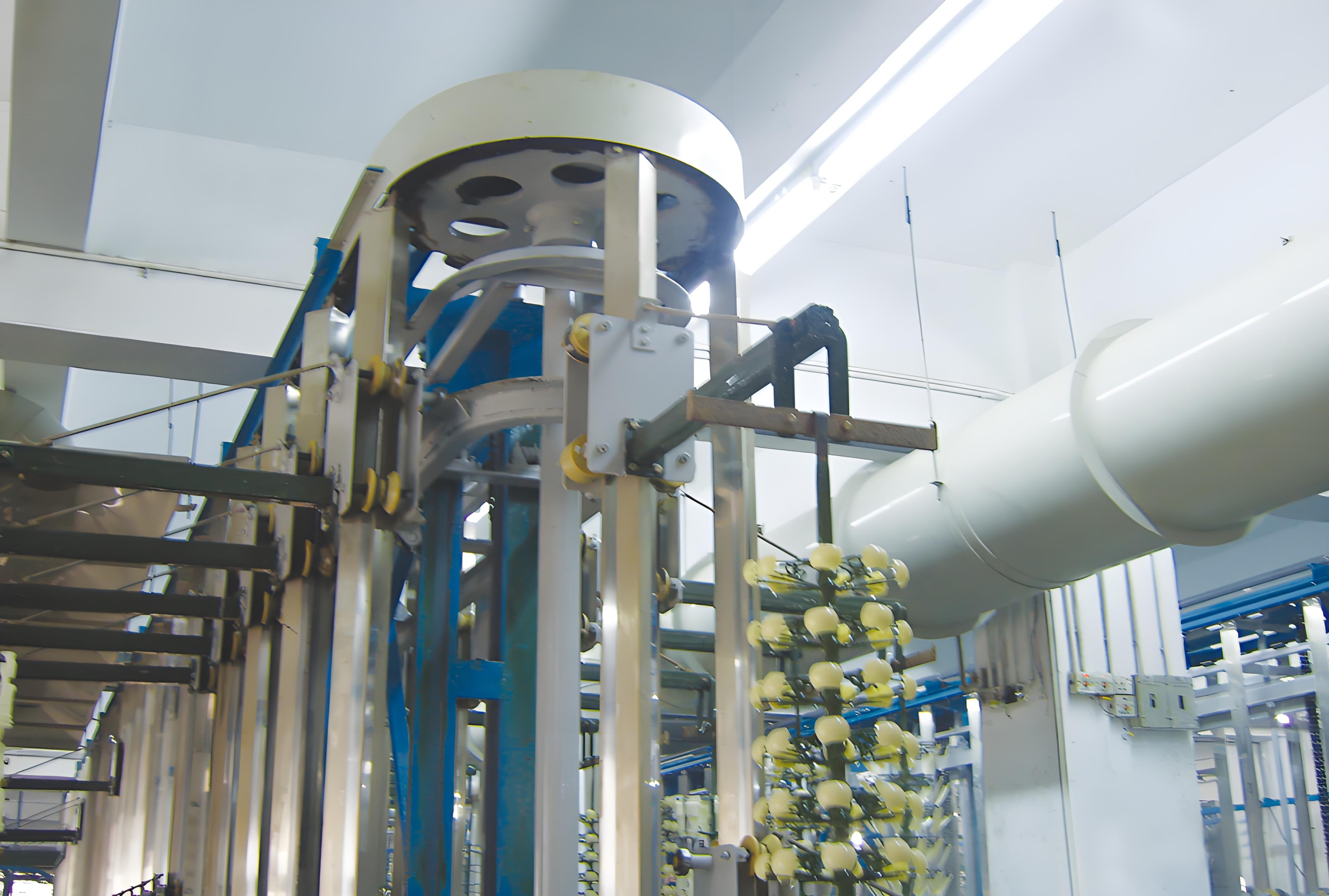 Fully automatic gantry plating production line