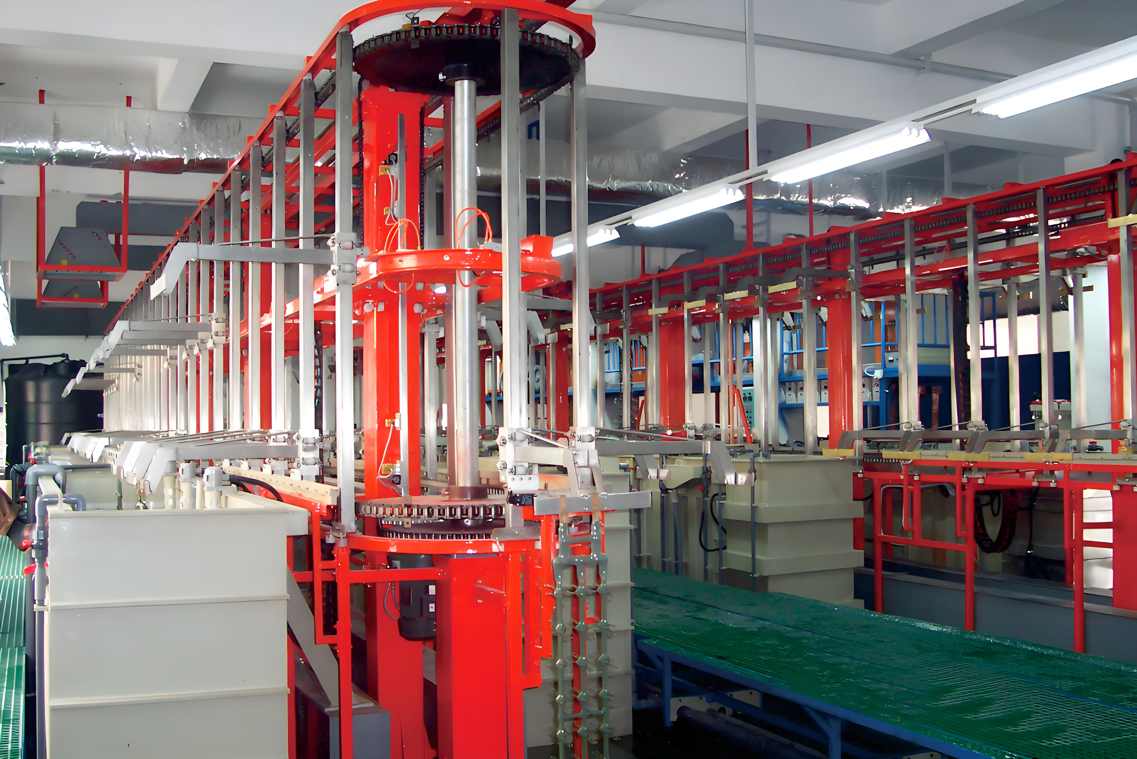 Ring line plating